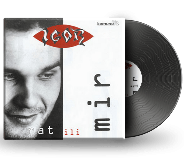 Igor Vukojević – omot albuma „Rat ili mir” (1996)